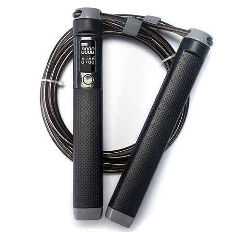 Jump Rope Digital Counter for Indoor/Outdoor Fitness Training Boxing Adjustable Calorie Skipping Rope Workout-KYTO2200