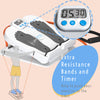 Slant Board Calf Stretcher Adjustable 5 Level Portable for Stretching Tight Calves or Plantar Fasciitis Home Gym with timer and resistance band---KYTO2250/2251
