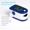 Fingertip blood oxygen pulse rate oximeter SpO2 monitor - KYTO8201