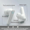 Self-fitting No howling Rechargeable Intelligent Noise Cancellation OTC Wireless Hearing Aid with Hearing Test iOS/Android APP,Bluetooth earphone