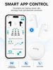 KYTO2880 OTC Hearing Aids for Seniors with Bluetooth, Rechargeable Earbud-Style | 35–41dB Gain,  iOS/Android App Hearing Test, Control Whistling Suppression, 4 Modes, Calls & Music, In-Ear Design for Mild to Moderate Hearing Loss