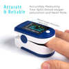 Fingertip blood oxygen pulse rate oximeter SpO2 monitor - KYTO8201