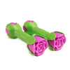 New lady dumbbell with top classic peony design - KYTO3008