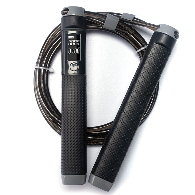Jump Rope Digital Counter for Indoor/Outdoor Fitness Training Boxing A ...