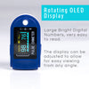 Fingertip blood oxygen pulse rate oximeter SpO2 monitor - KYTO8201