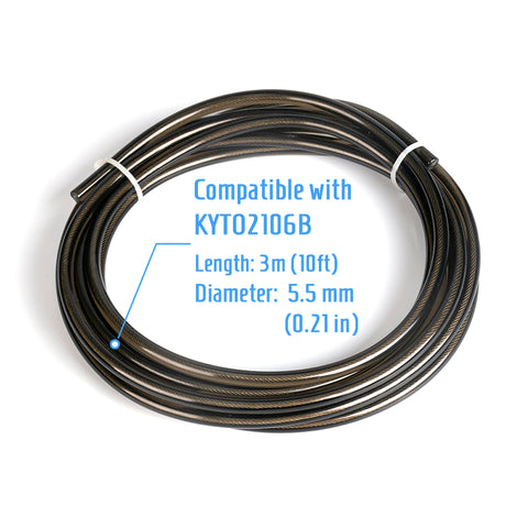 Steel wire rope for KYTO2106B skipping jump rope or other models